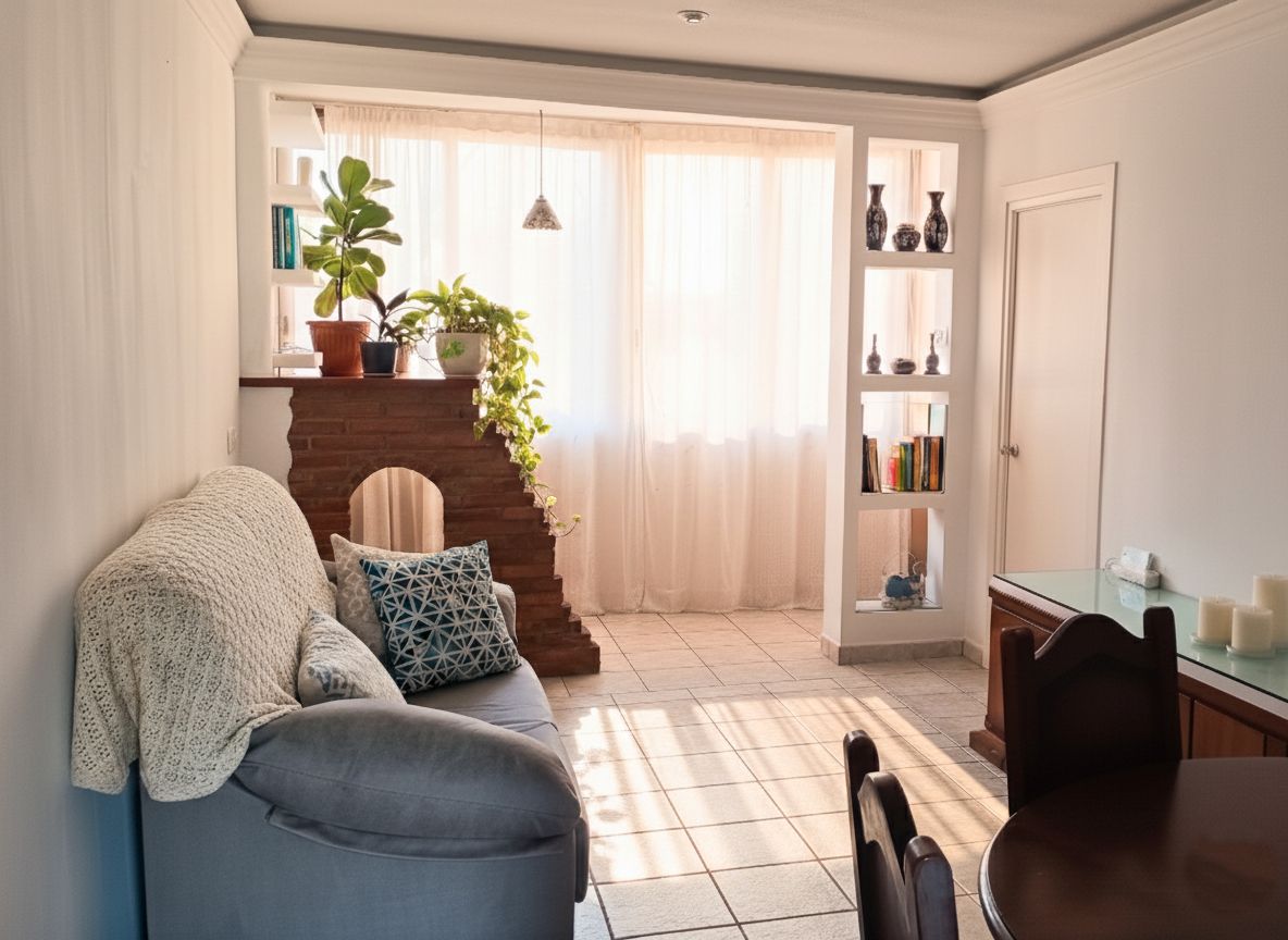 Living room of Flat for sale in Palamós  with Heating and Furnished