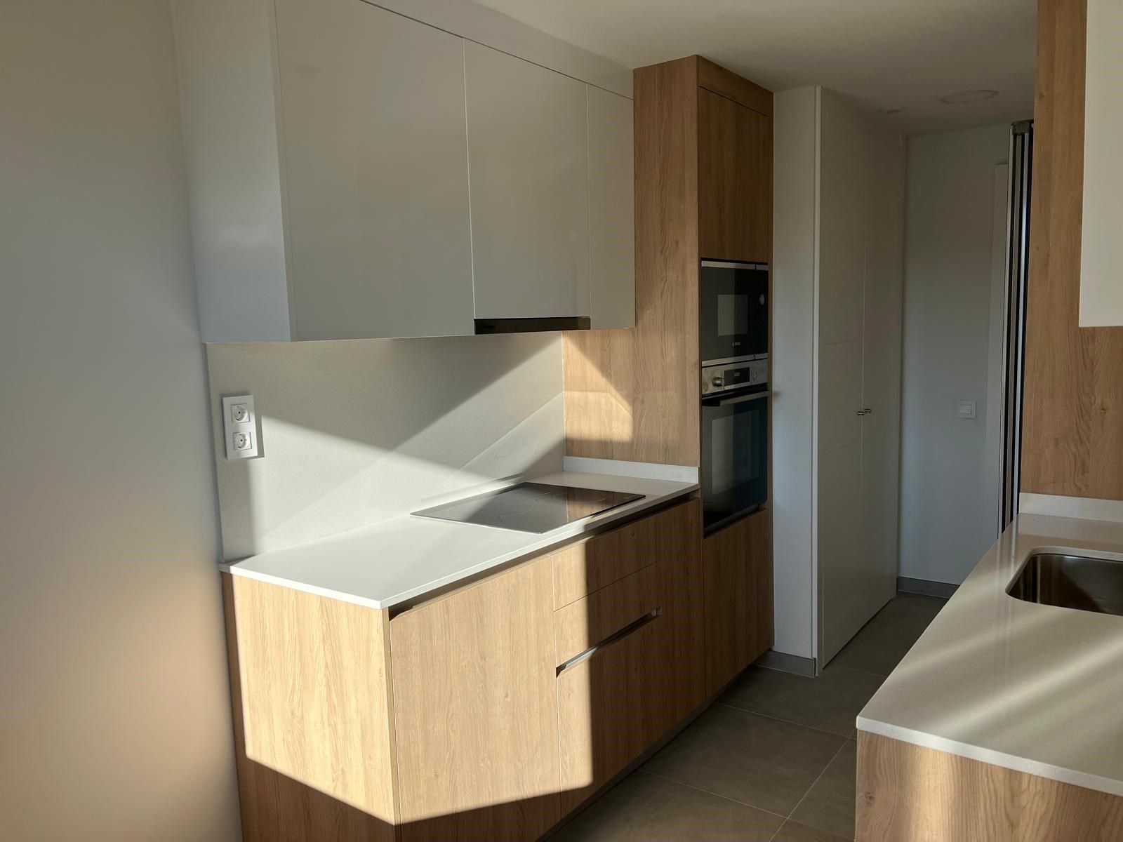 Kitchen of Flat for rent in Sant Cugat del Vallès  with Air Conditioner, Heating and Terrace