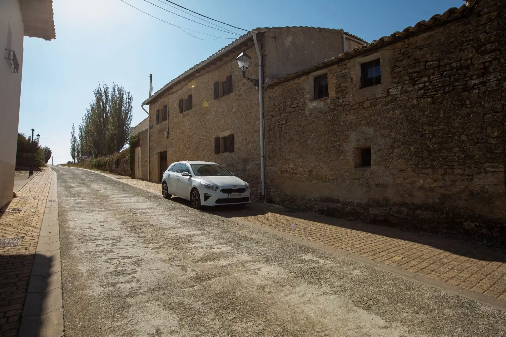 Vista exterior de Casa adosada en venta en Tiebas-Muruarte de Reta con Calefacción y Trastero