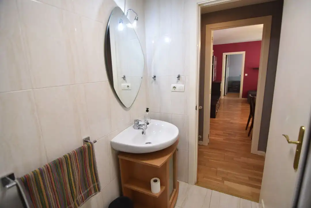 Bany de Apartament en venda en Soraluze / Plasencia de las Armas amb Calefacció i Moblat