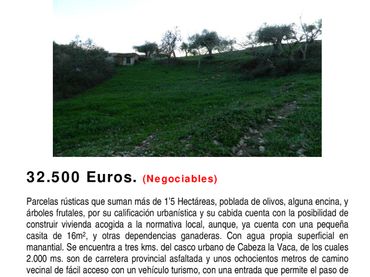 Terreny rústic en venda a N/A