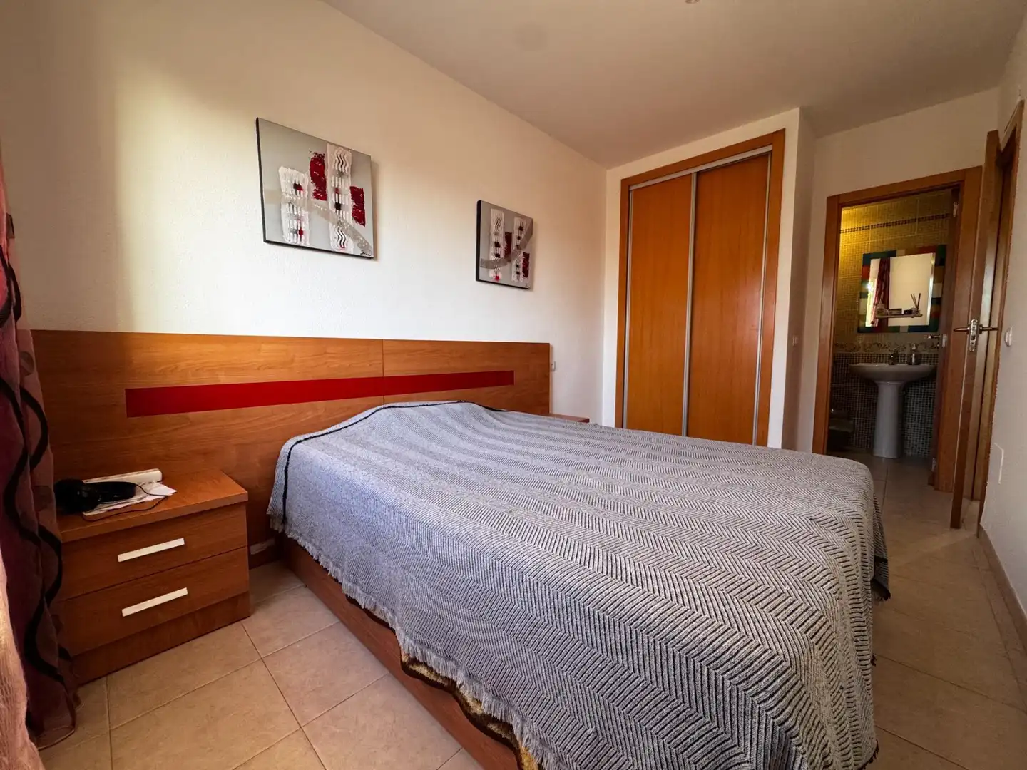 Bedroom of Flat for rent in El Ejido  with Private garden, Terrace and Furnished