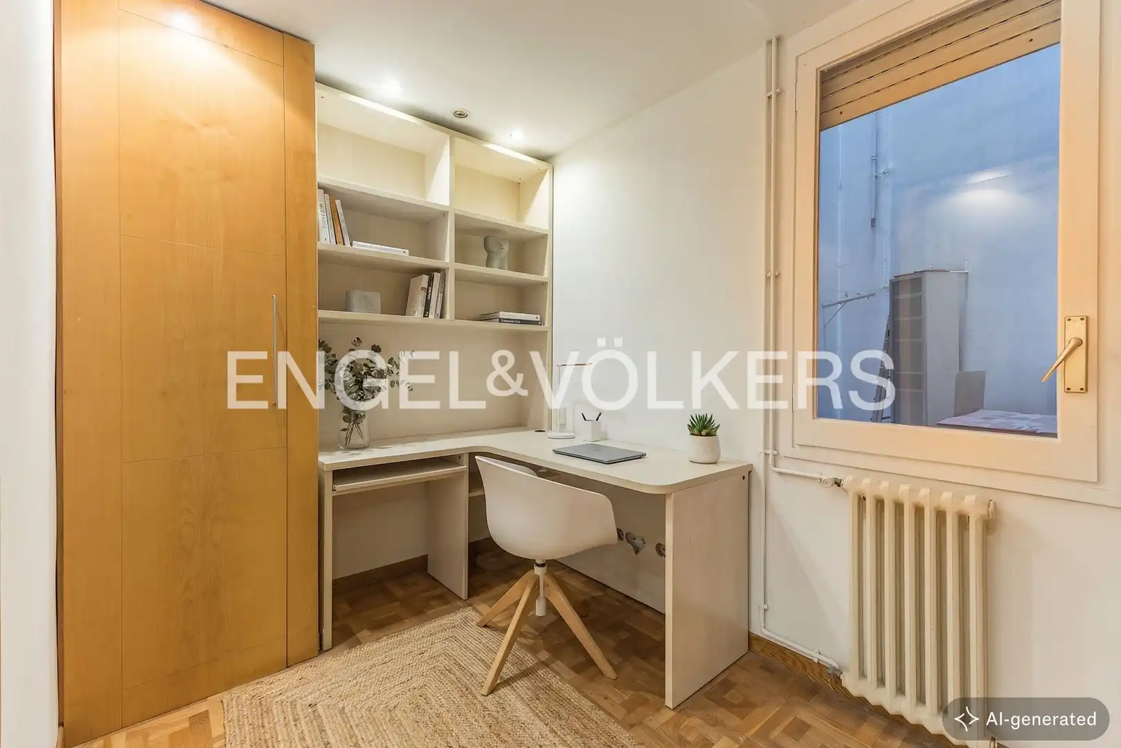 Flat for rent in Barcelona  with Air Conditioner, Heating and Parquet flooring