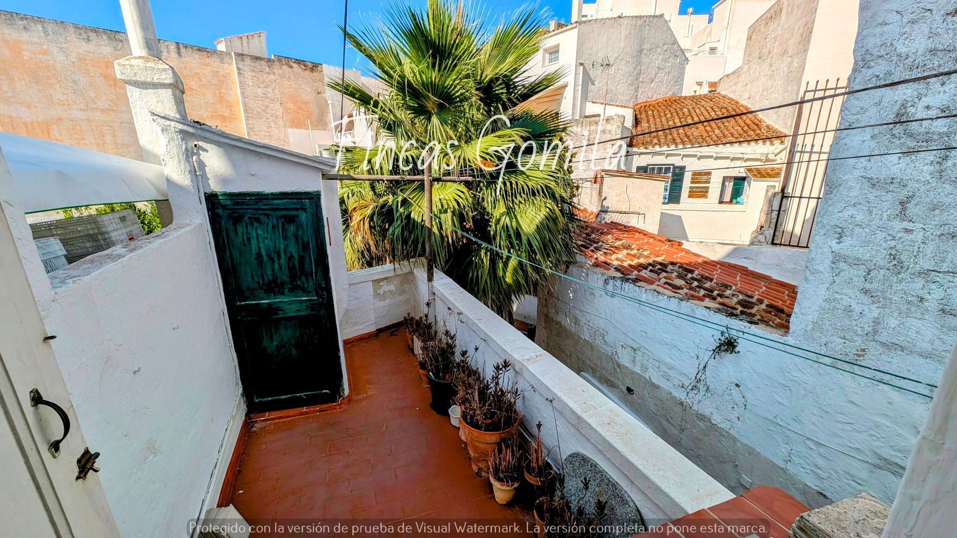 Exterior view of House or chalet for sale in Maó  with Terrace and Storage room