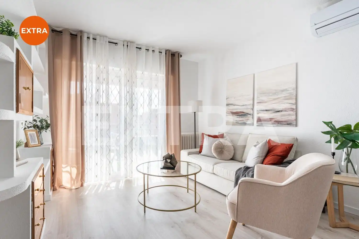 Sala de estar de Piso en venta en Hortaleza