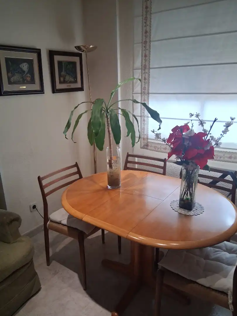 Esszimmer von Wohnung zum Verkauf in Madrid mit Heizung, Parkett und Ofen