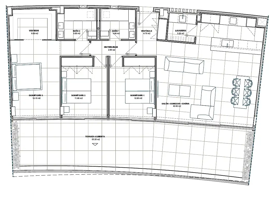 Apartment with lift for sale in Las Gaviotas  - Carvajal, imagen 12