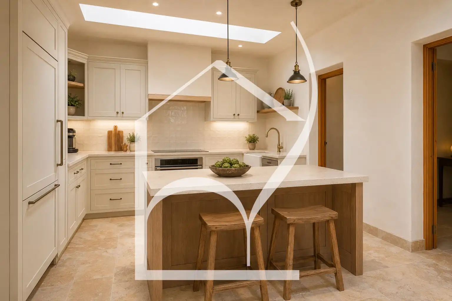 Cocina de Casa o chalet en venta en Villarmayor con Aire acondicionado