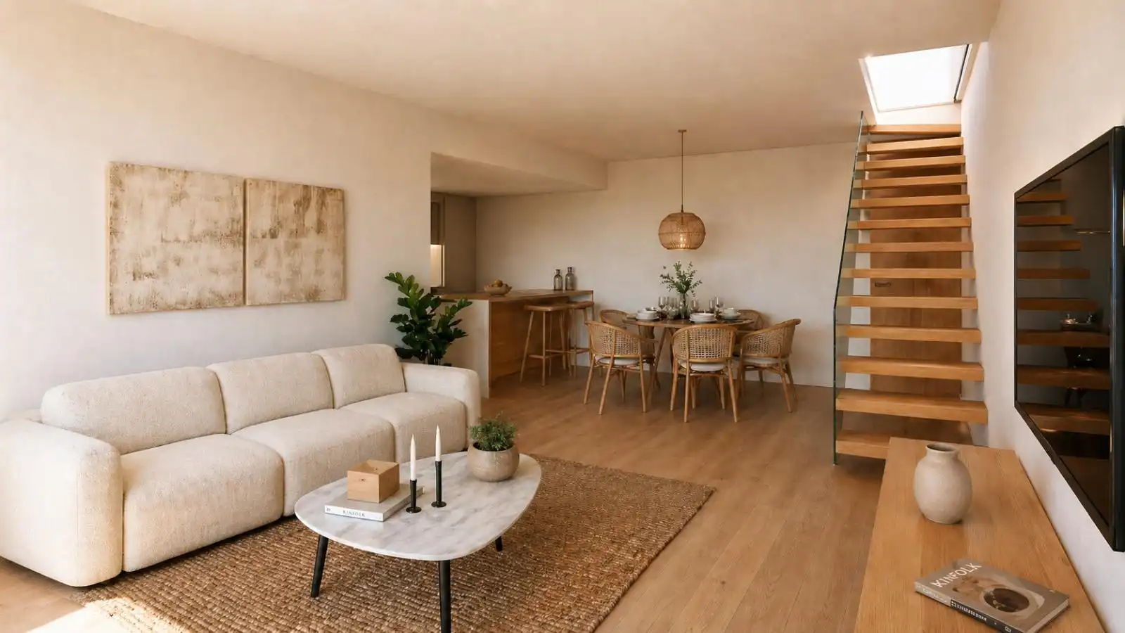 Sala de estar de Ático en venta en Maó - Mahón con Calefacción, Terraza y Balcón