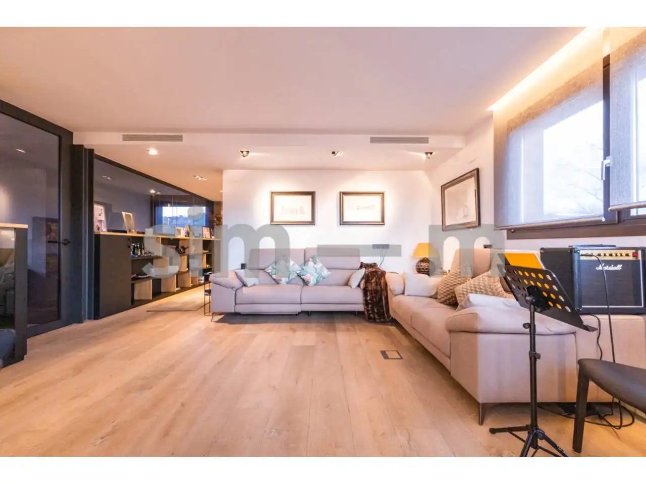Sala de estar de Casa o chalet en venta en Sant Julià de Vilatorta con Aire acondicionado, Calefacción y Jardín privado