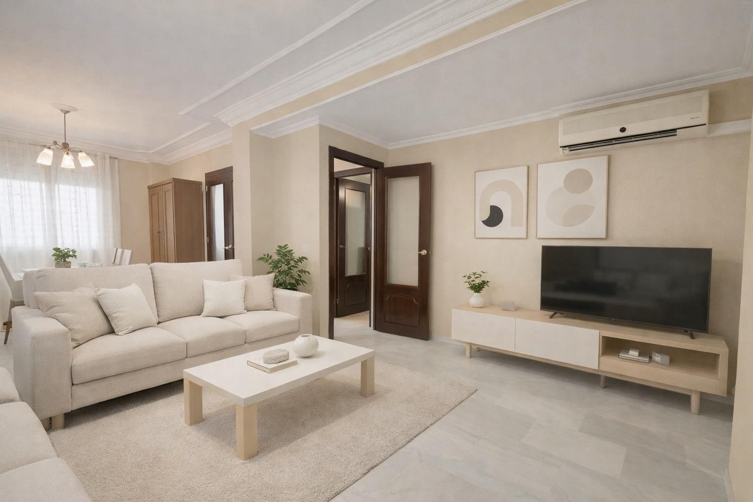 Wohnzimmer von Einfamilien-Reihenhaus zum Verkauf in Bollullos de la Mitación