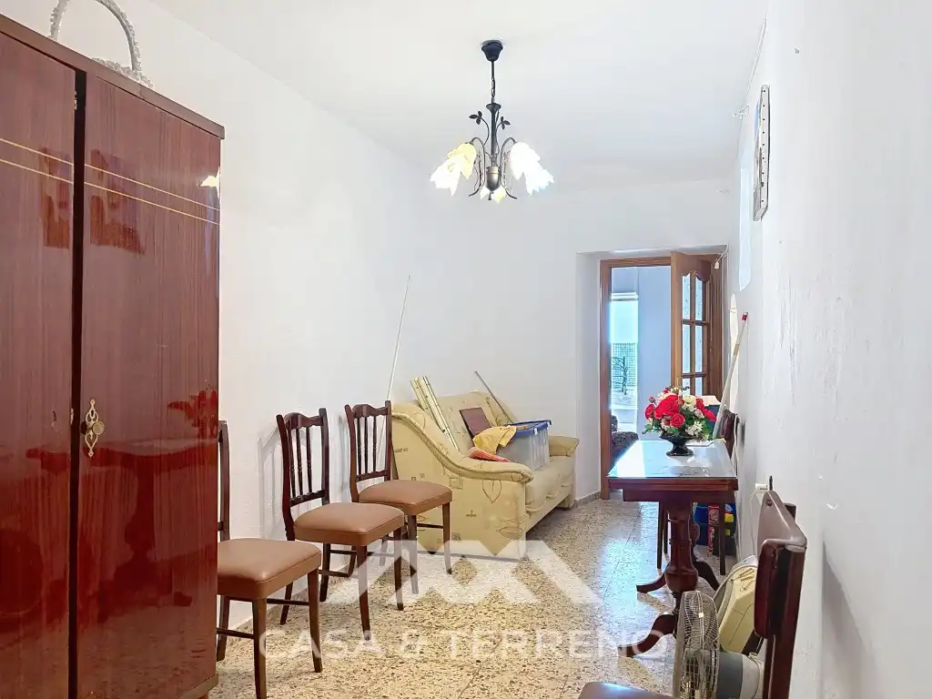 Sala de estar de Casa o chalet en venta en Sayalonga con Amueblado, Horno y Lavadora