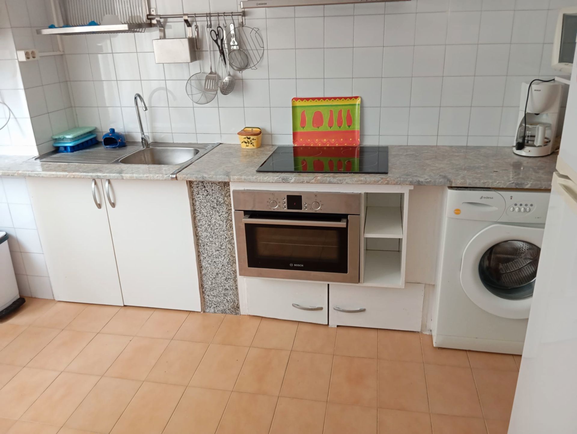 Kitchen of Flat for sale in Malpica de Bergantiños  with Furnished