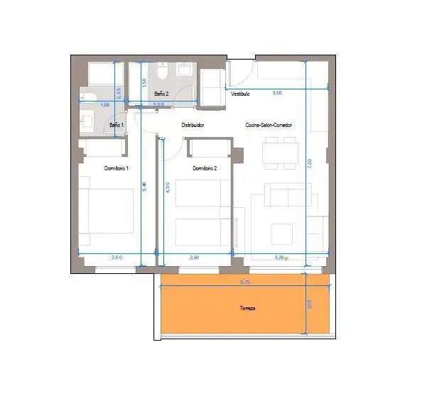 Apartament amb piscina en venda a Baviera Golf, imagen 9