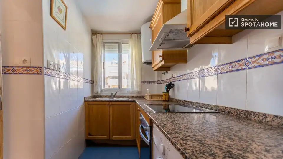 Cocina de Piso de alquiler en Puçol con Aire acondicionado, Calefacción y Amueblado