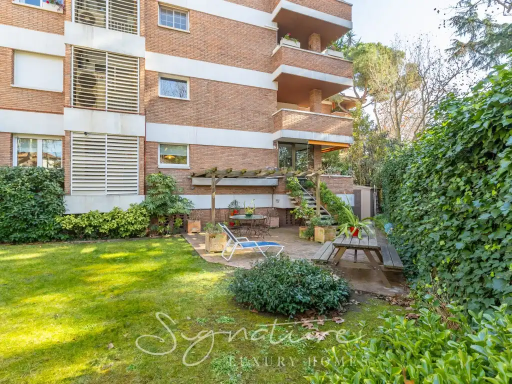 Jardí de Planta baixa de lloguer en Sant Cugat del Vallès amb Aire condicionat, Jardí privat i Terrassa