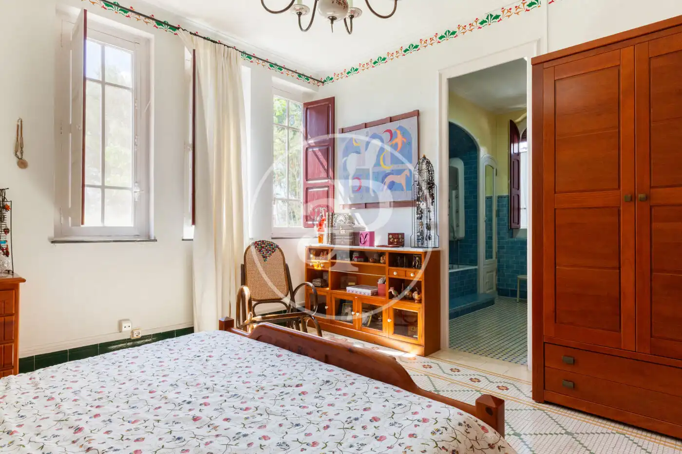 Habitación de Casa o chalet en venta en Buñol con Aire acondicionado, Calefacción y Jardín privado