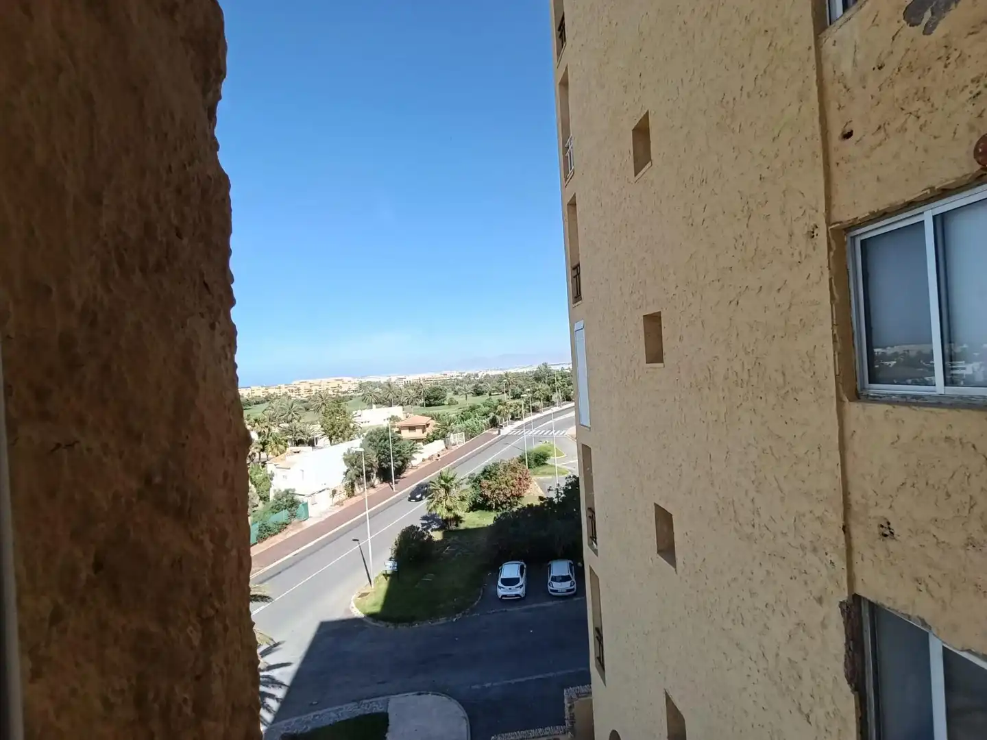 Vista exterior de Pis de lloguer en El Ejido amb Aire condicionat, Terrassa i Moblat