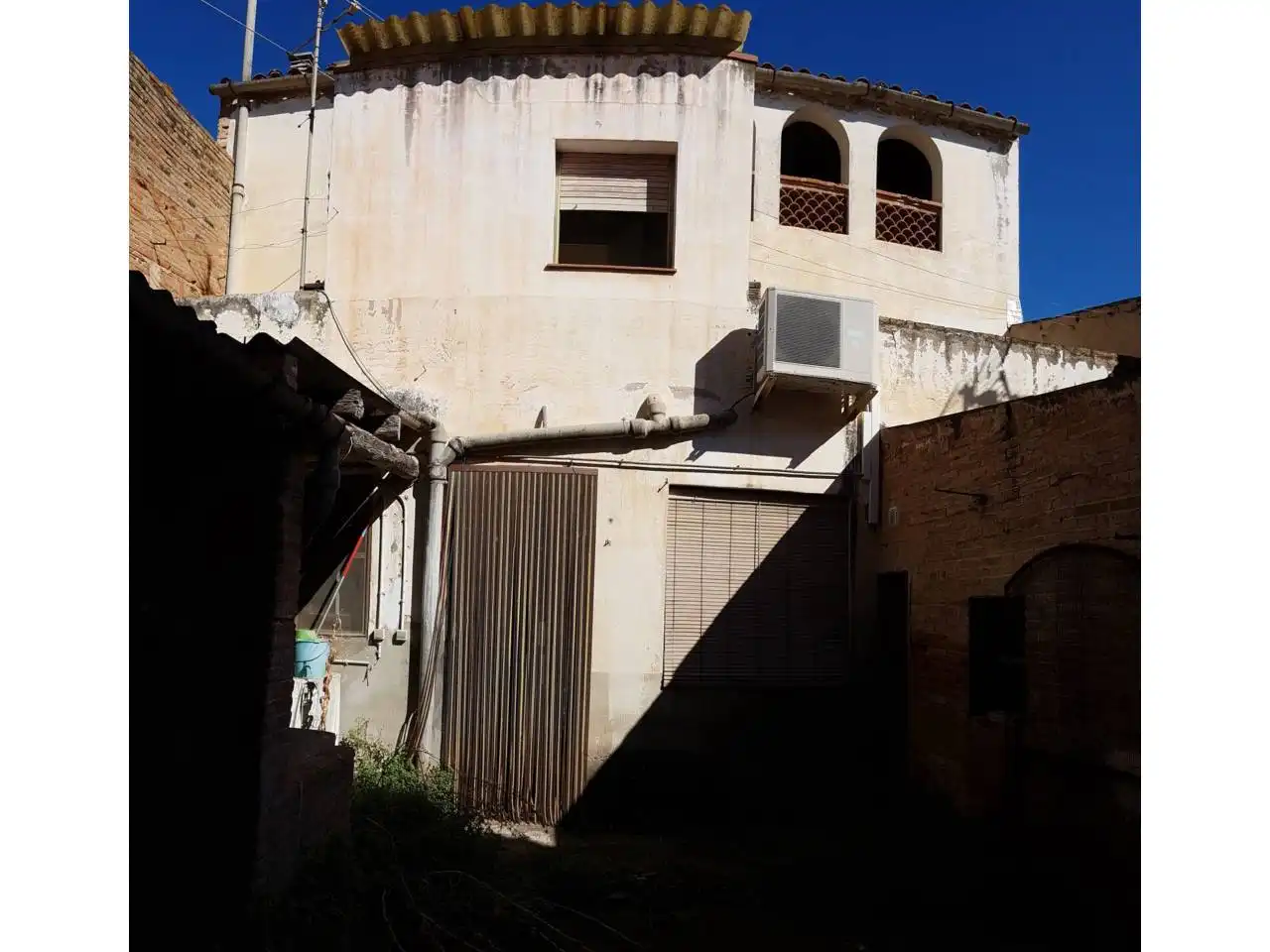 Vista exterior de Casa o chalet en venta en Sant Llorenç d'Hortons con Aire acondicionado, Calefacción y Jardín privado