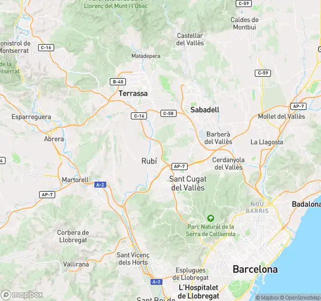 Vista exterior de Pis en venda en Rubí