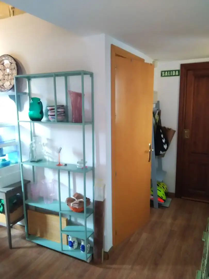 Schlafzimmer von Dachboden zur Miete in Málaga mit Klimaanlage, Terrasse und Möbliert