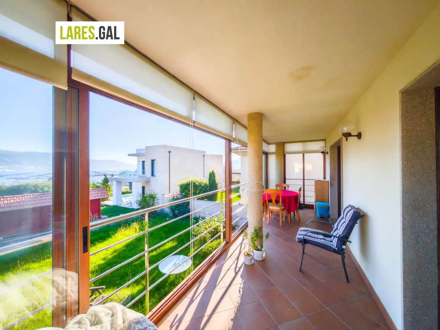 Terraza de Casa o chalet en venta en Moaña, Pontevedra
