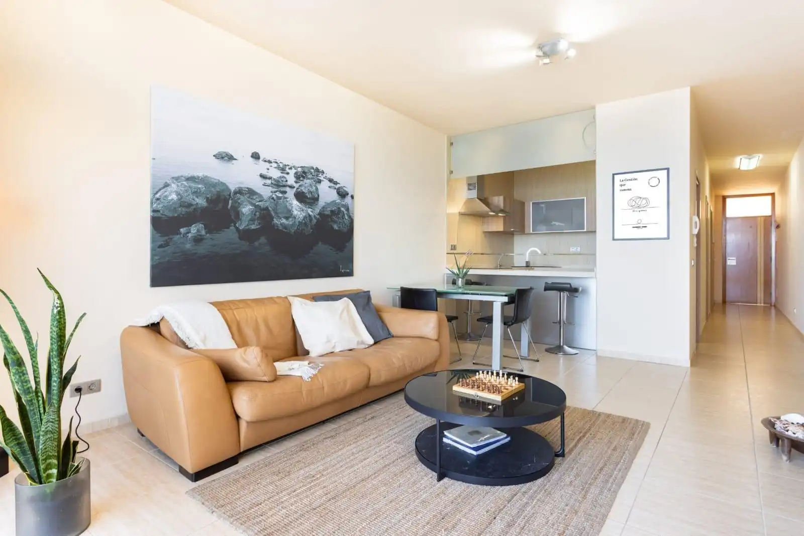 Sala de estar de Apartamento de alquiler en La Matanza de Acentejo