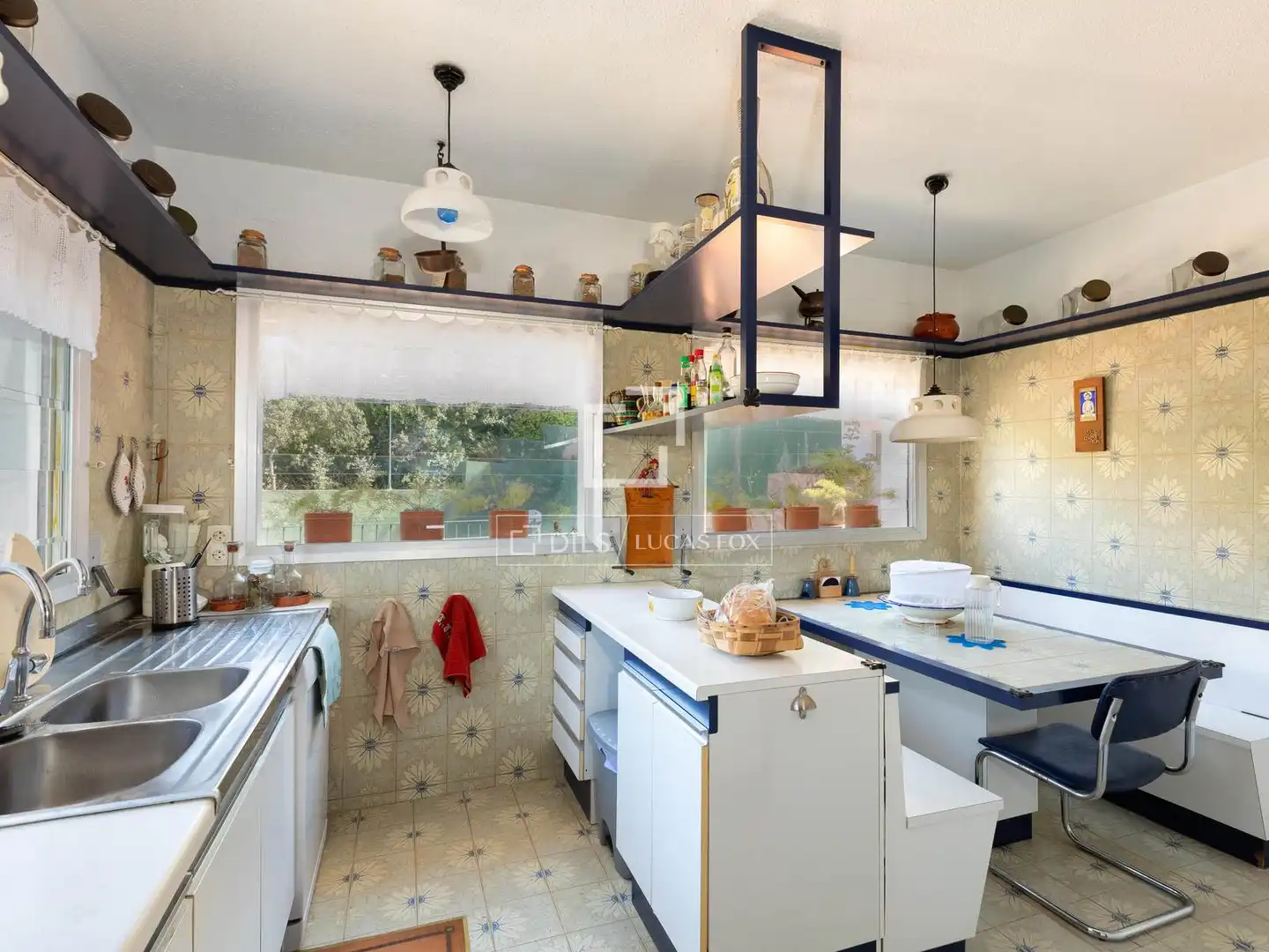 Cocina de Casa o chalet en venta en Lloret de Mar con Calefacción, Jardín privado y Terraza