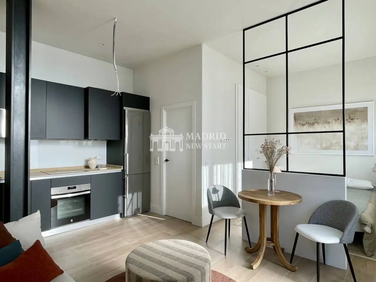 Habitación de Loft de alquiler en Madrid con Aire acondicionado, Calefacción y Amueblado