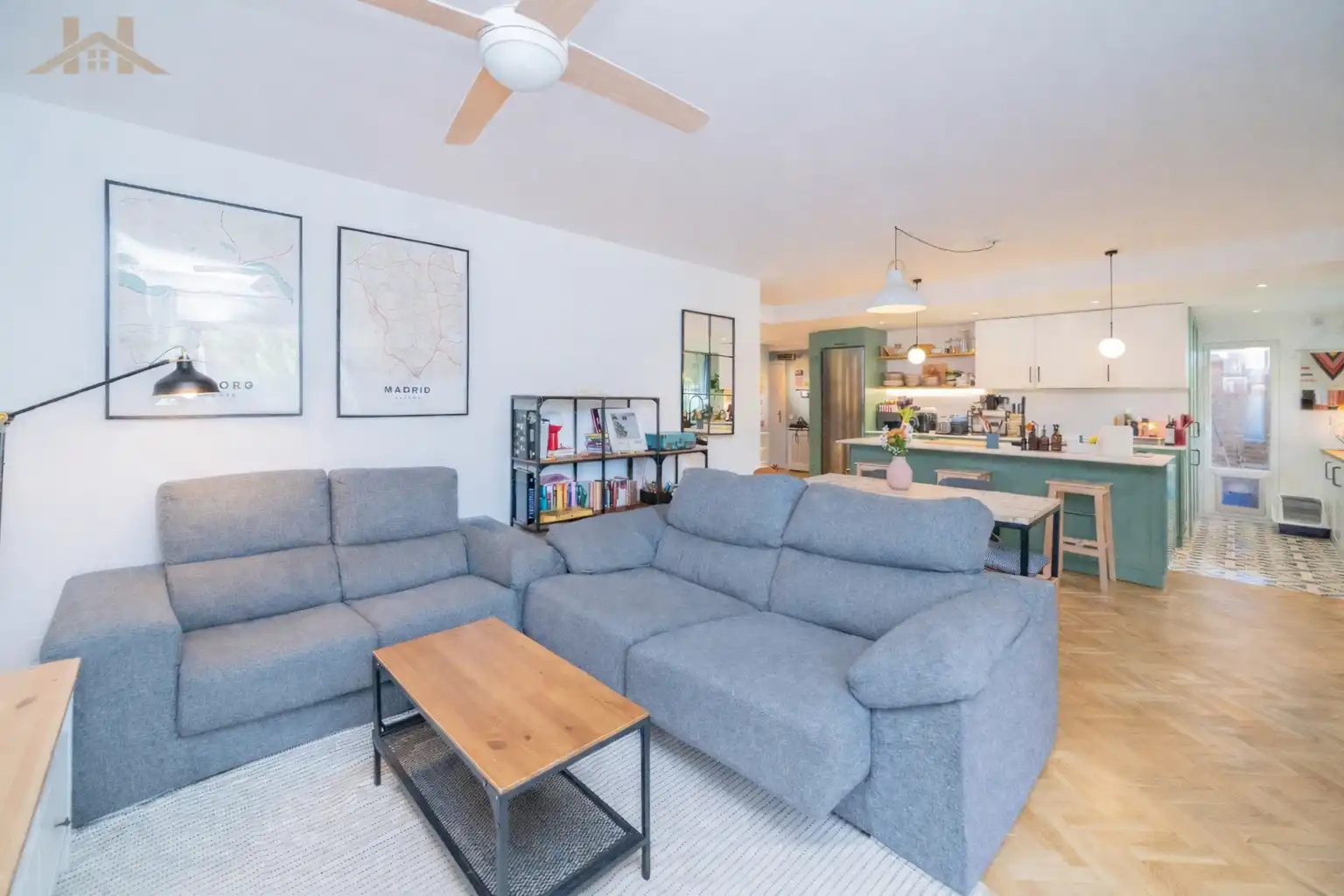 Sala de estar de Piso en venta en Las Rozas de Madrid