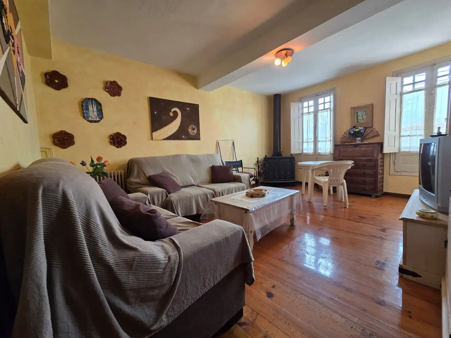 Living room of Houses for sale in Llanes  with Heating and Terrace