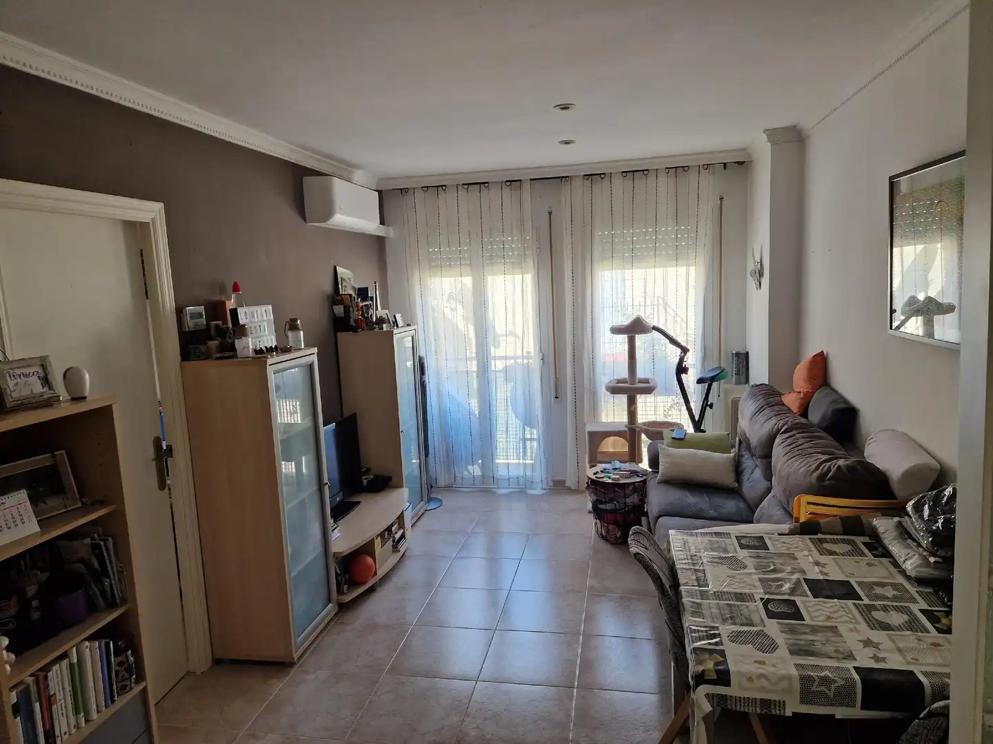 Sala d'estar de Pis en venda en Lleida amb Aire condicionat i Calefacció