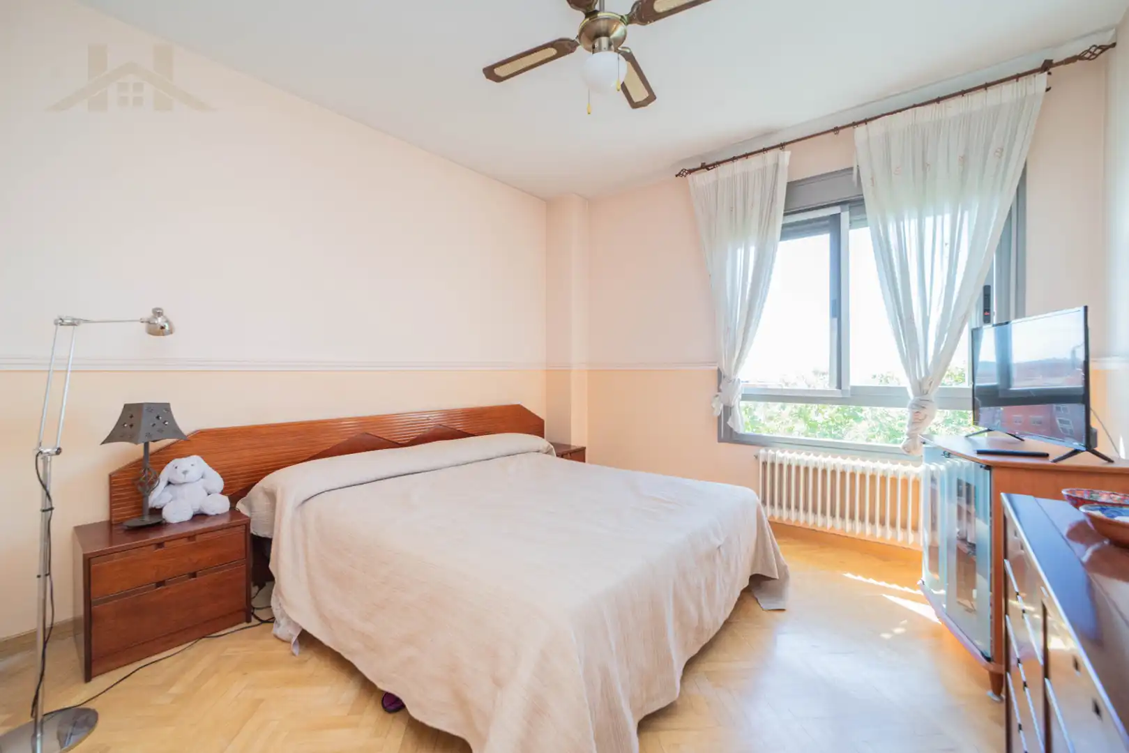 Schlafzimmer von Wohnung zum Verkauf in Alcobendas mit Klimaanlage, Heizung und Parkett