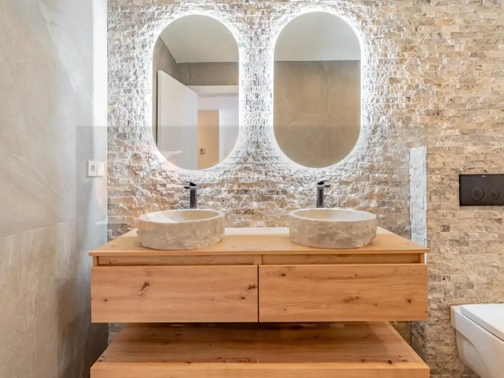Bany de Casa o xalet en venda en Mijas amb Aire condicionat, Jardí privat i Terrassa