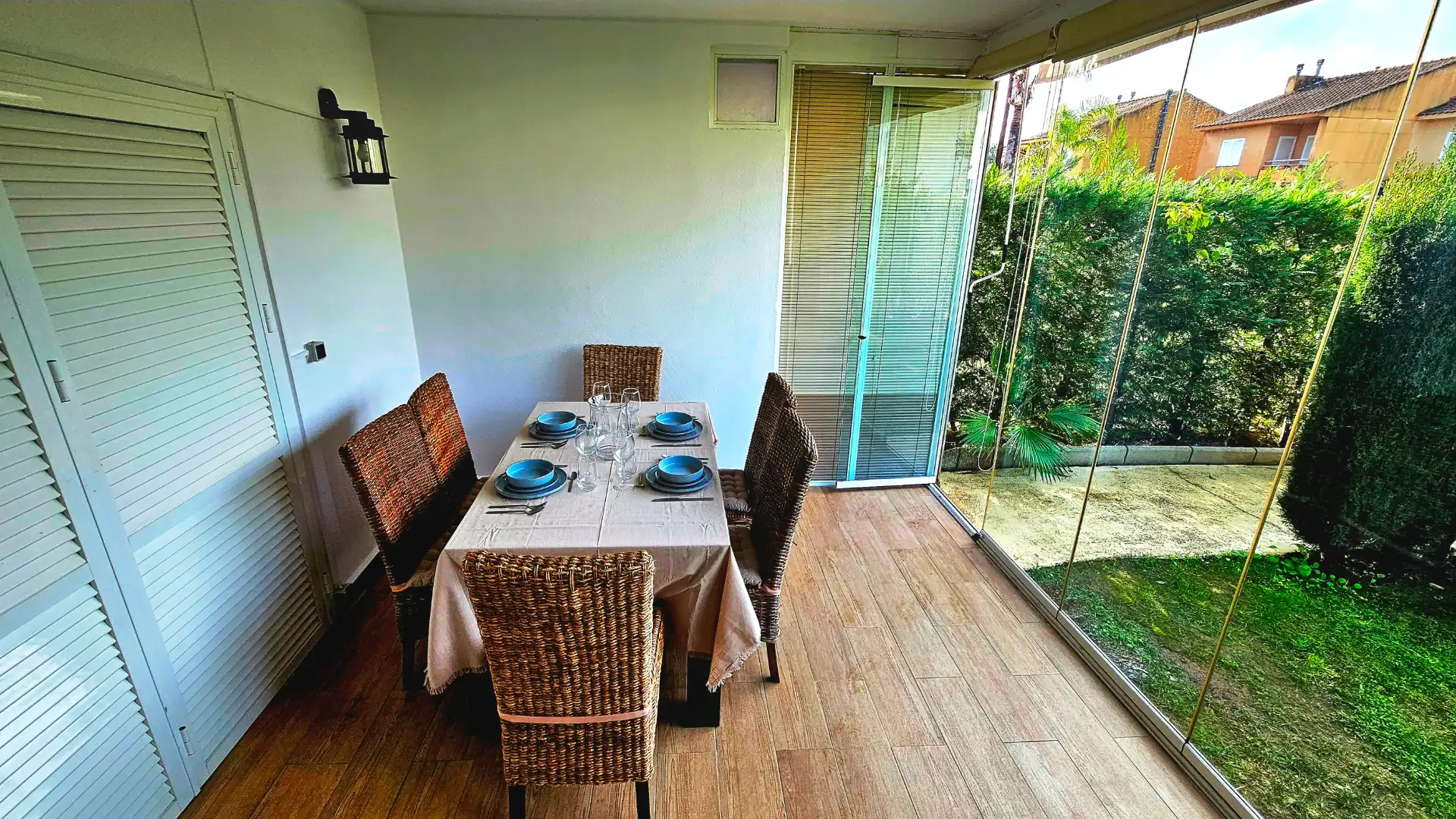 Garden of Houses for rent in Islantilla  with Private garden, Furnished and Oven