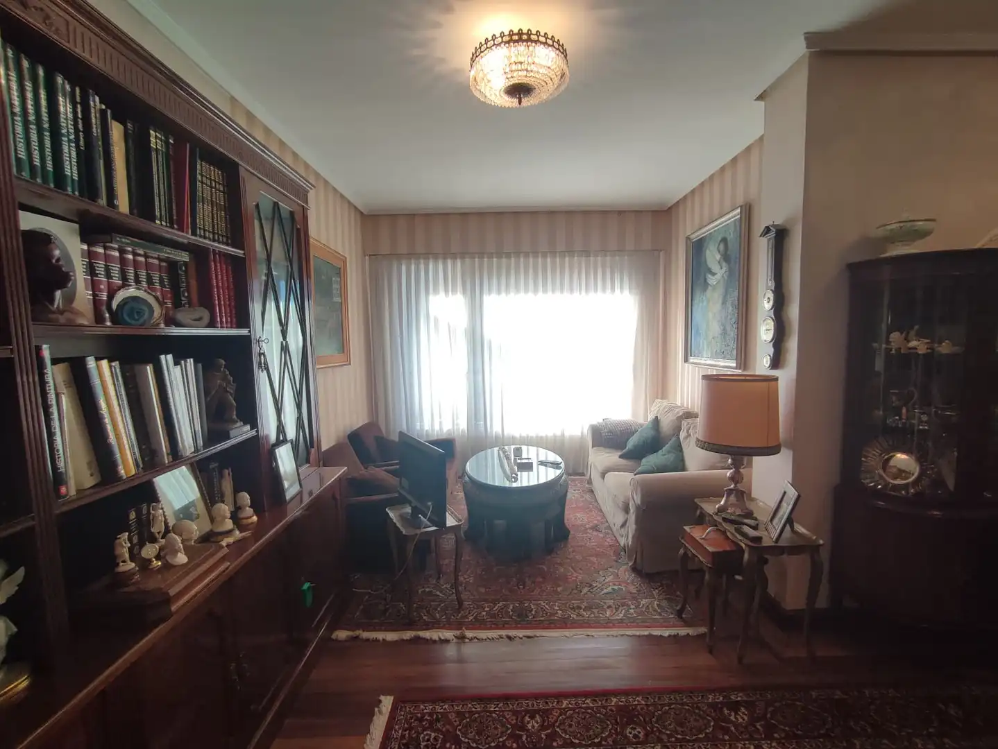 Sala d'estar de Pis en venda en Algorta