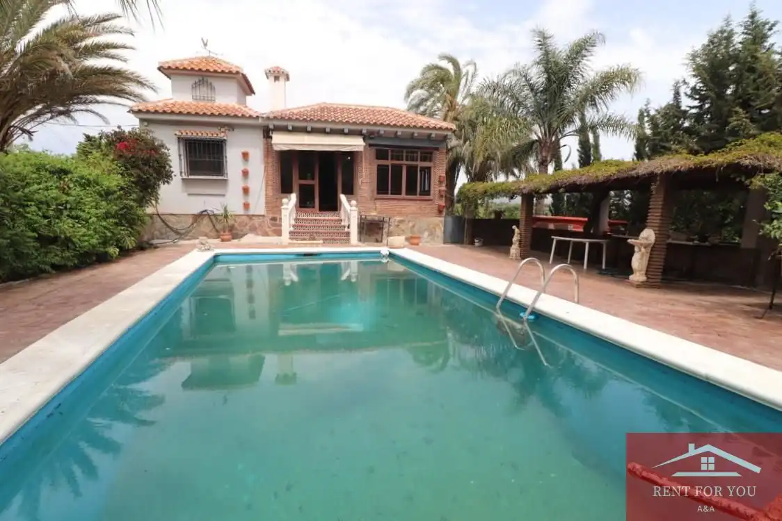 Jardín de Casa o chalet de alquiler en Alhaurín de la Torre con Jardín privado, Terraza y Piscina