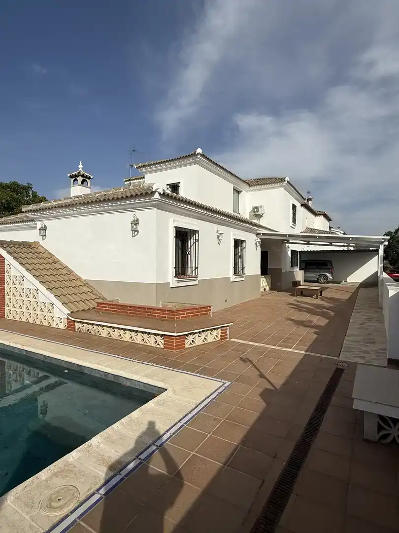 Exterior view of Houses for rent in Arriate  with Air Conditioner, Swimming Pool and Furnished
