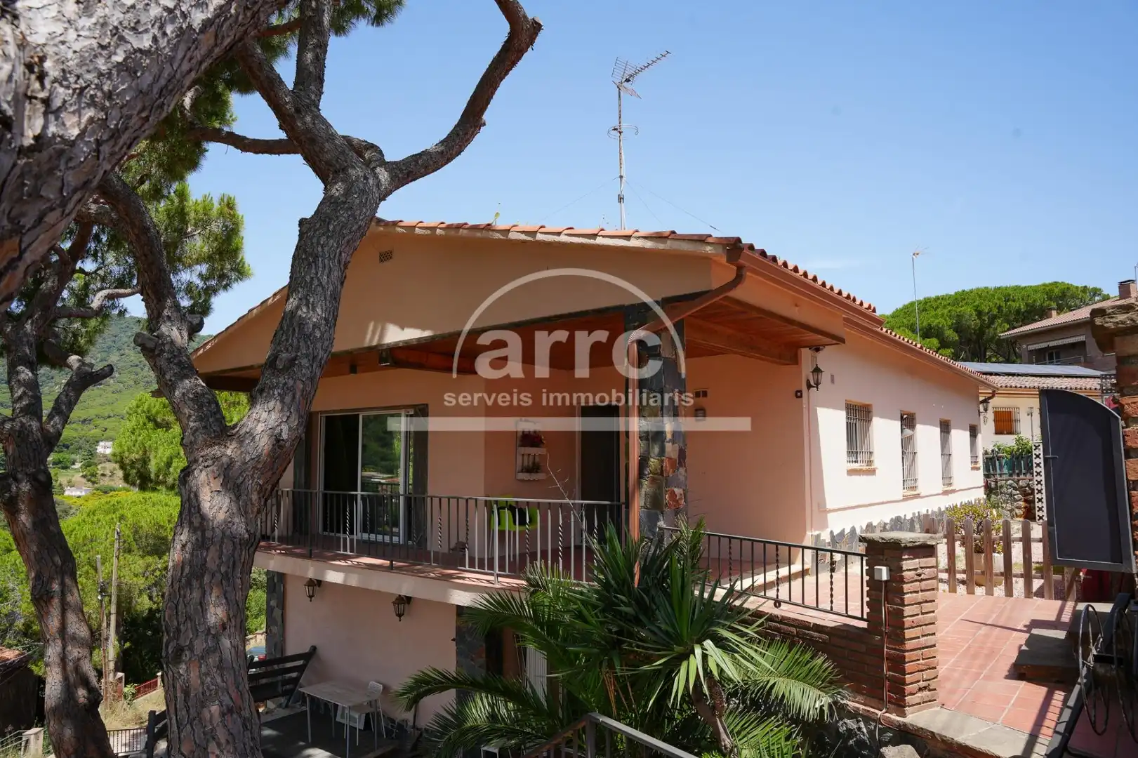 Garden of Houses for sale in Cabrils  with Heating, Private garden and Parquet flooring
