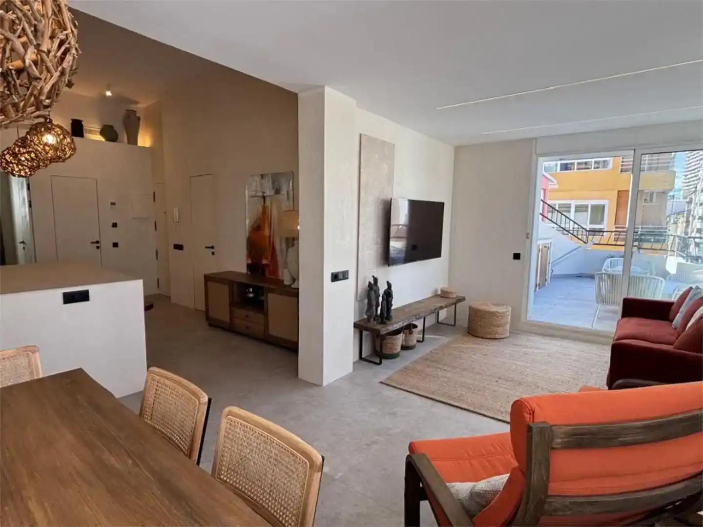 Sala de estar de Ático en venta en Alicante / Alacant con Aire acondicionado y Balcón