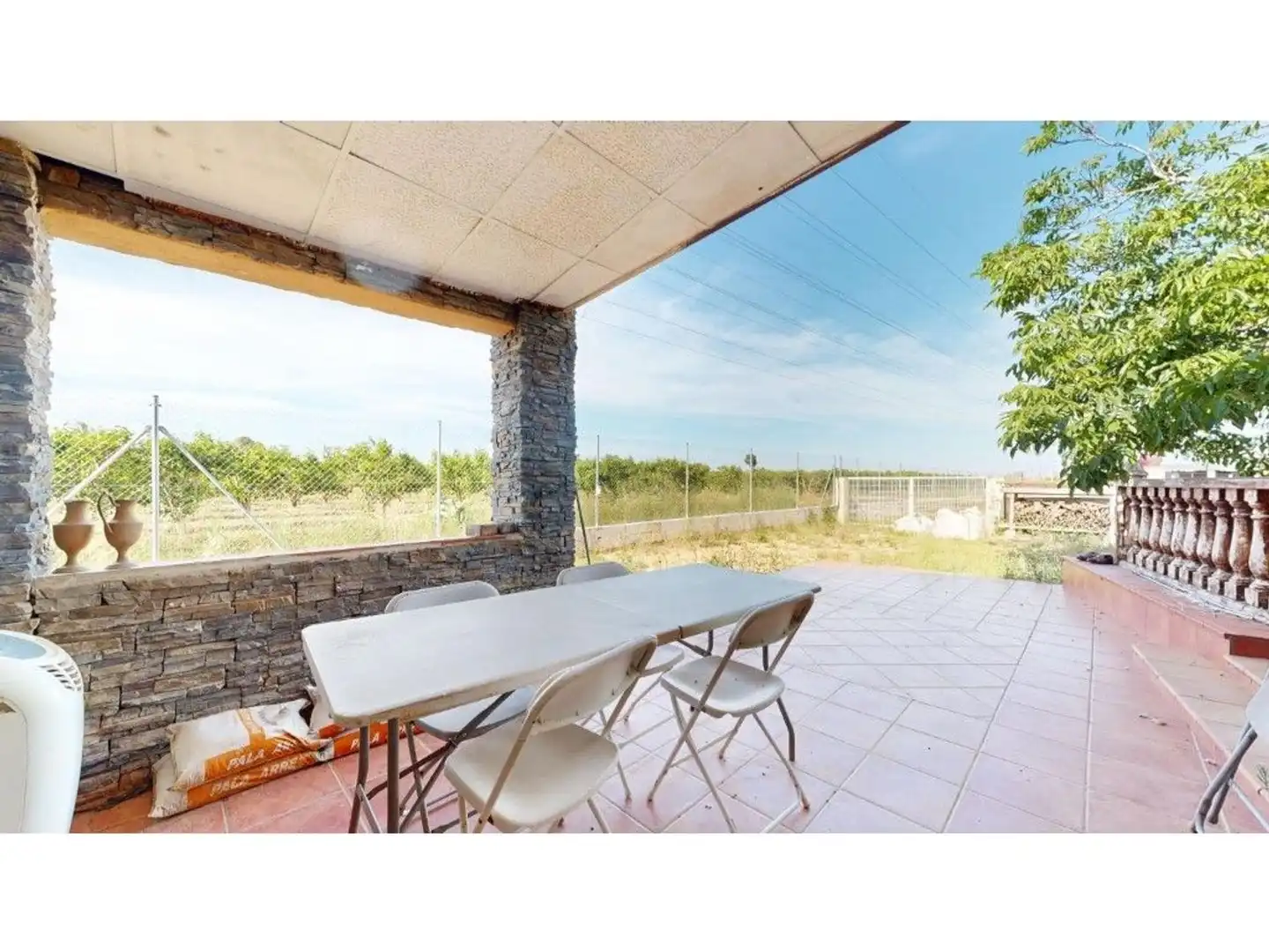 Terrassa de Casa o xalet en venda en Carlet amb Jardí privat, Terrassa i Traster