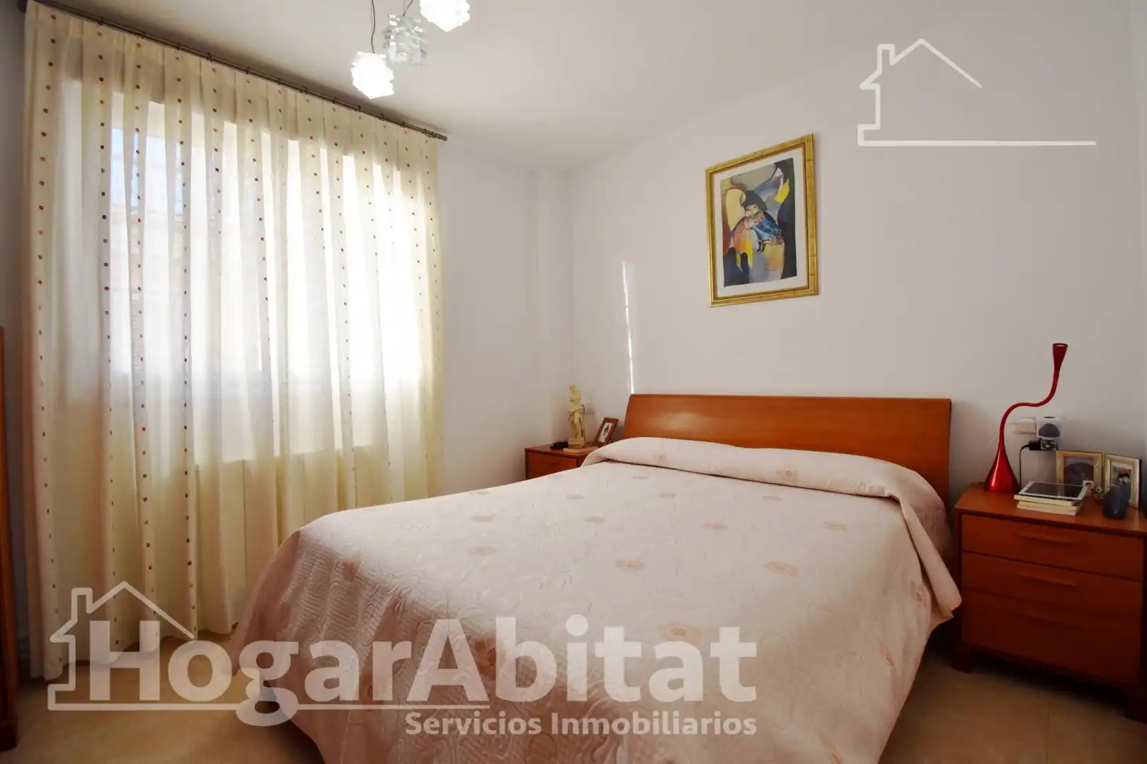 Schlafzimmer von Einfamilien-Reihenhaus zum Verkauf in Cullera mit Heizung, Terrasse und Abstellraum