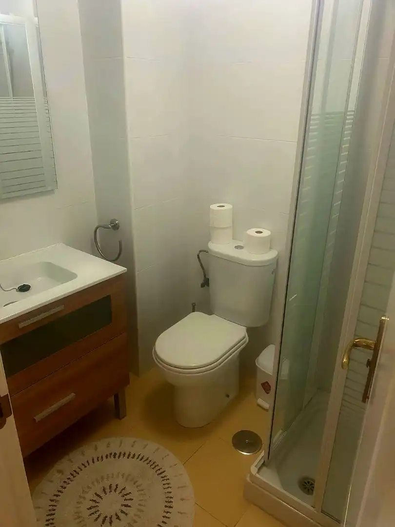 Bany de Apartament en venda en Manilva amb Aire condicionat, Terrassa i Traster