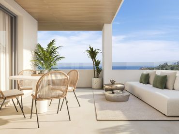 Apartament amb piscina en venda a Manilva Pueblo