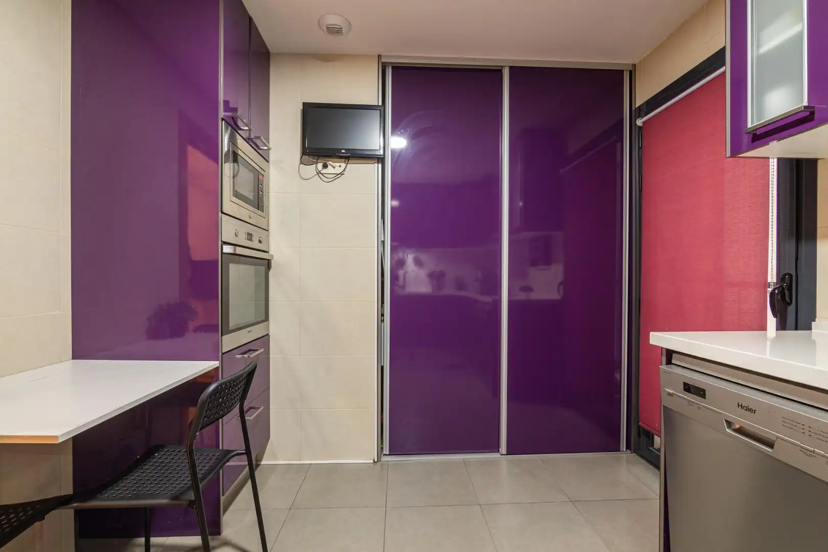 Kitchen of Flat for sale in Crevillent  with Air Conditioner, Terrace and Community pool