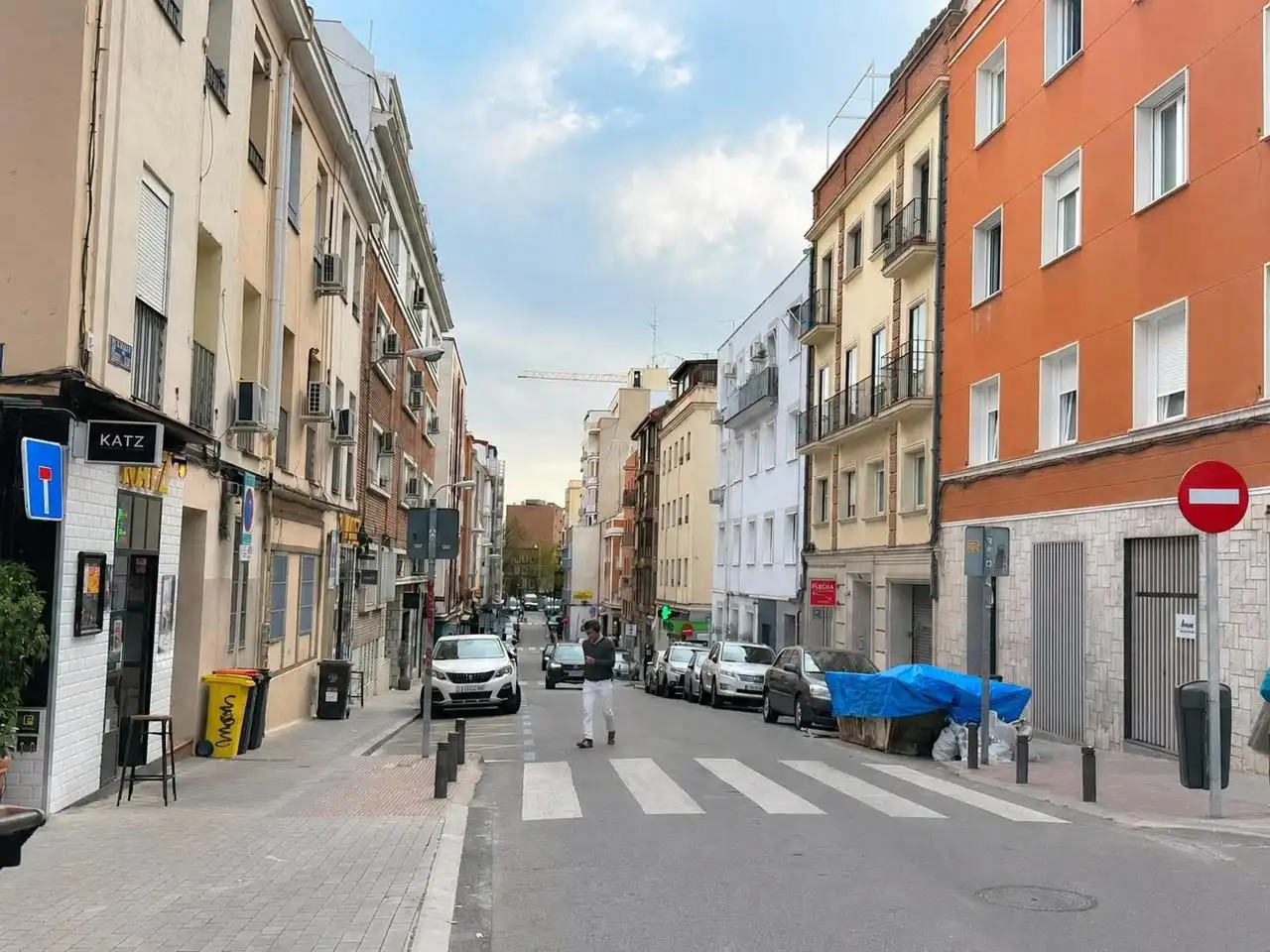 Vista exterior de Piso en venta en Madrid
