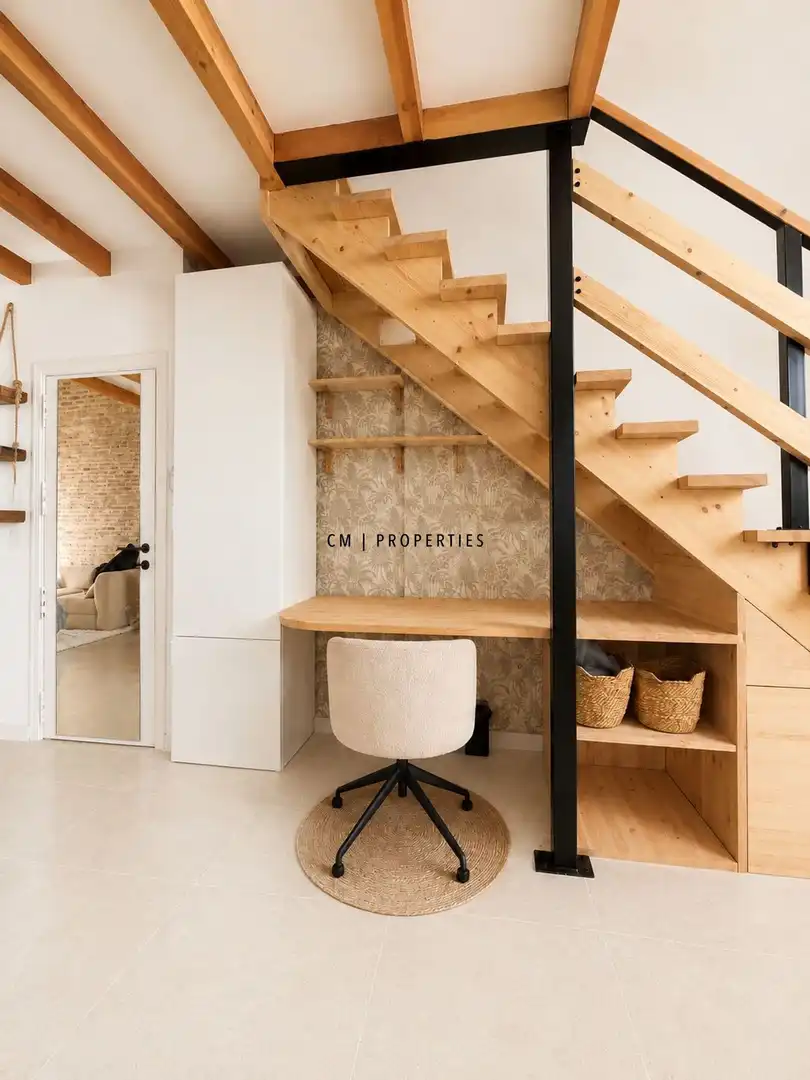 Attic for rent in Valencia  with Air Conditioner, Heating and Terrace