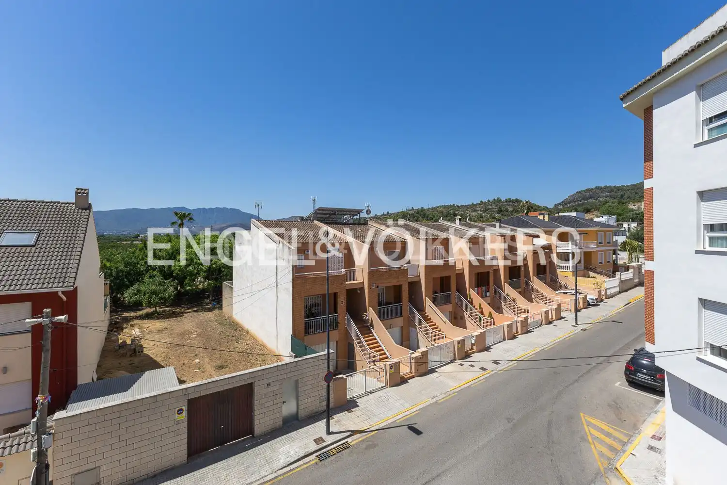 Exterior view of Flat for rent in El Real de Gandia  with Air Conditioner and Heating