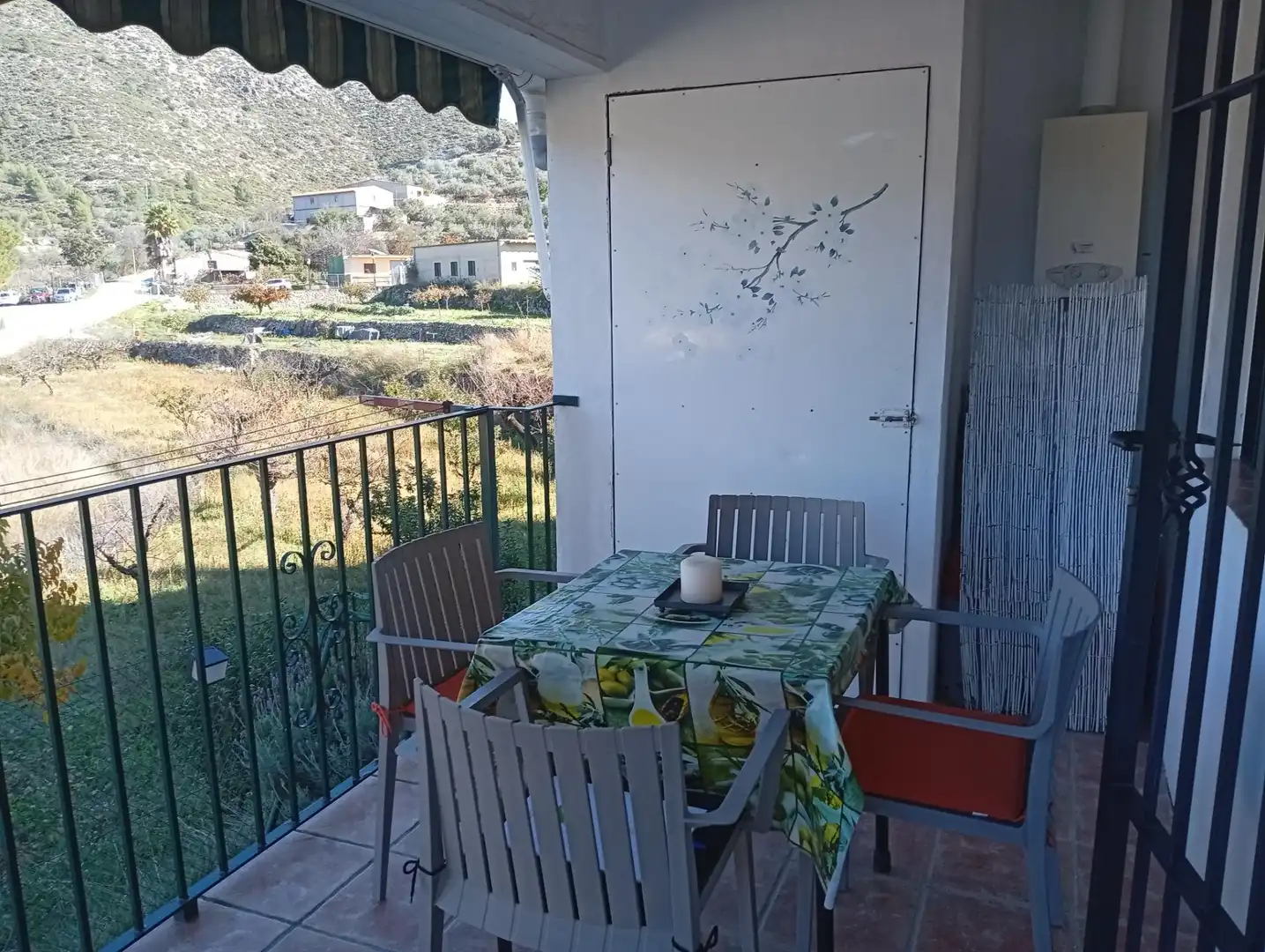 Terraza de Finca rústica en venta en Castell de Castells con Jardín privado