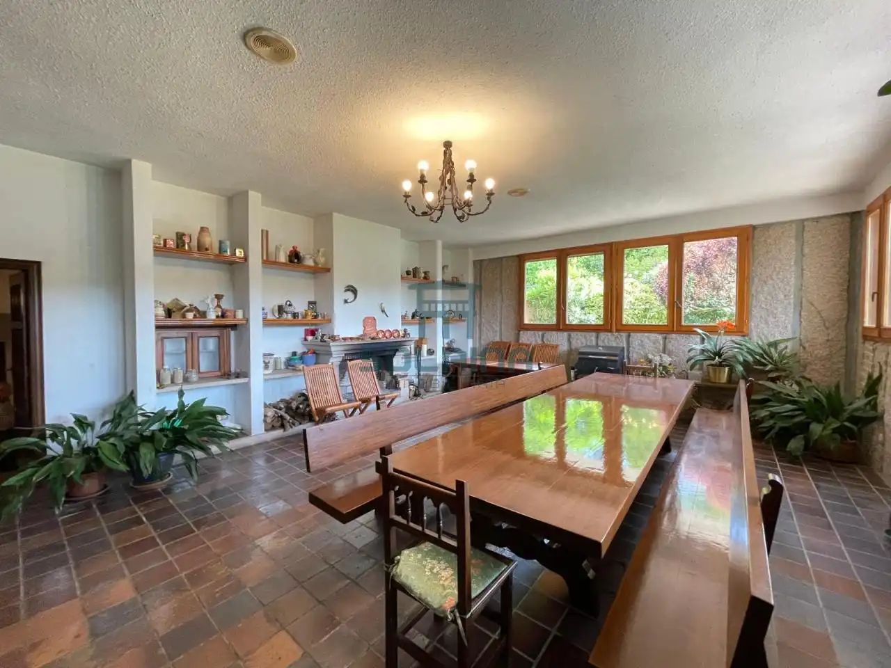 Dining room of Houses for sale in Esgos  with Heating, Private garden and Swimming Pool
